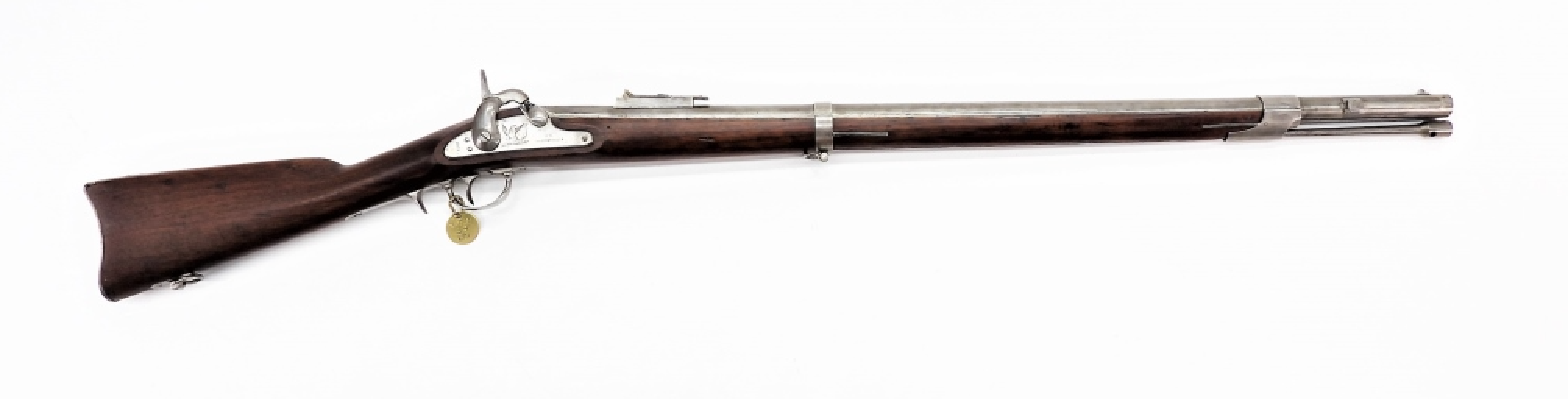 Civil War-era Whitney U.S. Navy Model 1861 Plymouth rifle, estimated at $2,000-$4,000 
