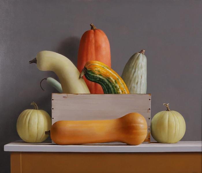 Janet Rickus, ‘Still Life with Vegetables,’ estimated at $4,000-$6,000. Image courtesy of Rafael Osona Auctions