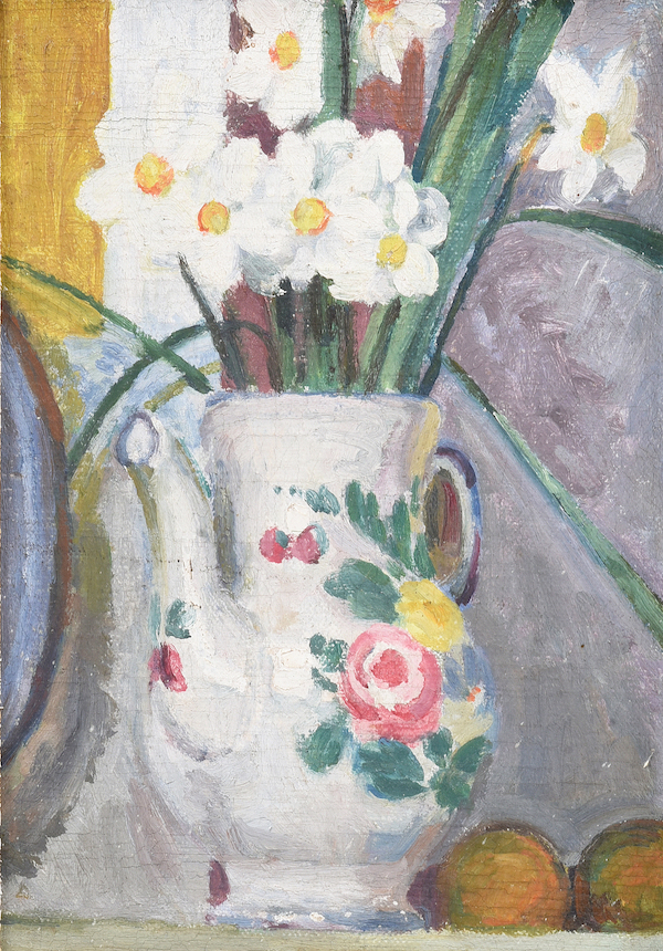 Vanessa Bell, ‘Still Life of Narcissi,’ estimated at £10,000-£15,000 ($12,700-$19,100). Image courtesy of Dreweatts