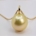 14k gold necklace with golden South Sea pearl pendant, estimated at $800-$900 at Jasper52.