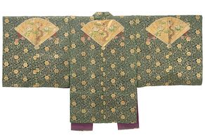 Japanese 18th-century Noh Choken kimono, estimated at $2,000-$3,000 at Material Culture.