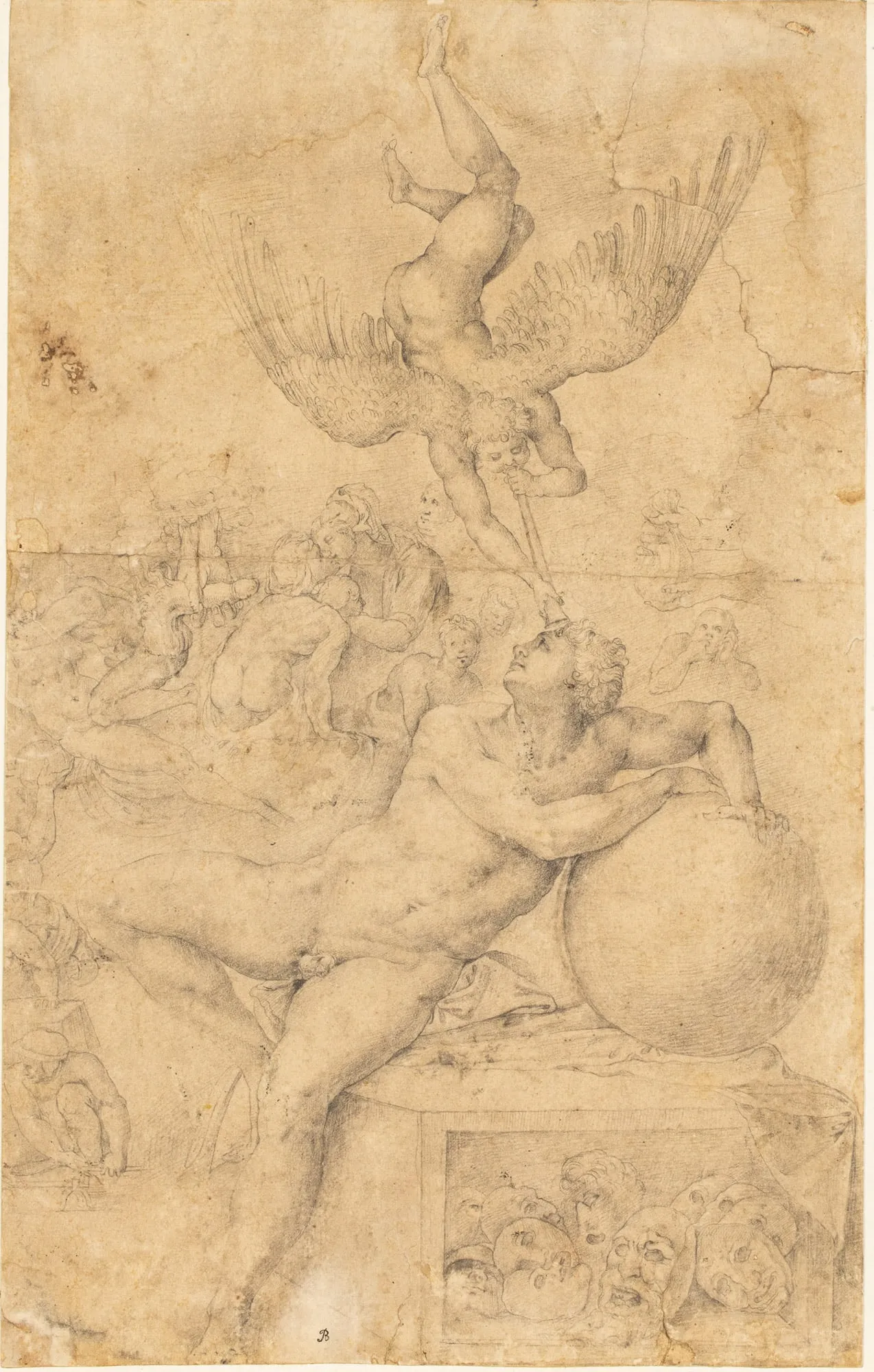 Old Master drawing based on a Michelangelo work earns $21,000 at Everard
