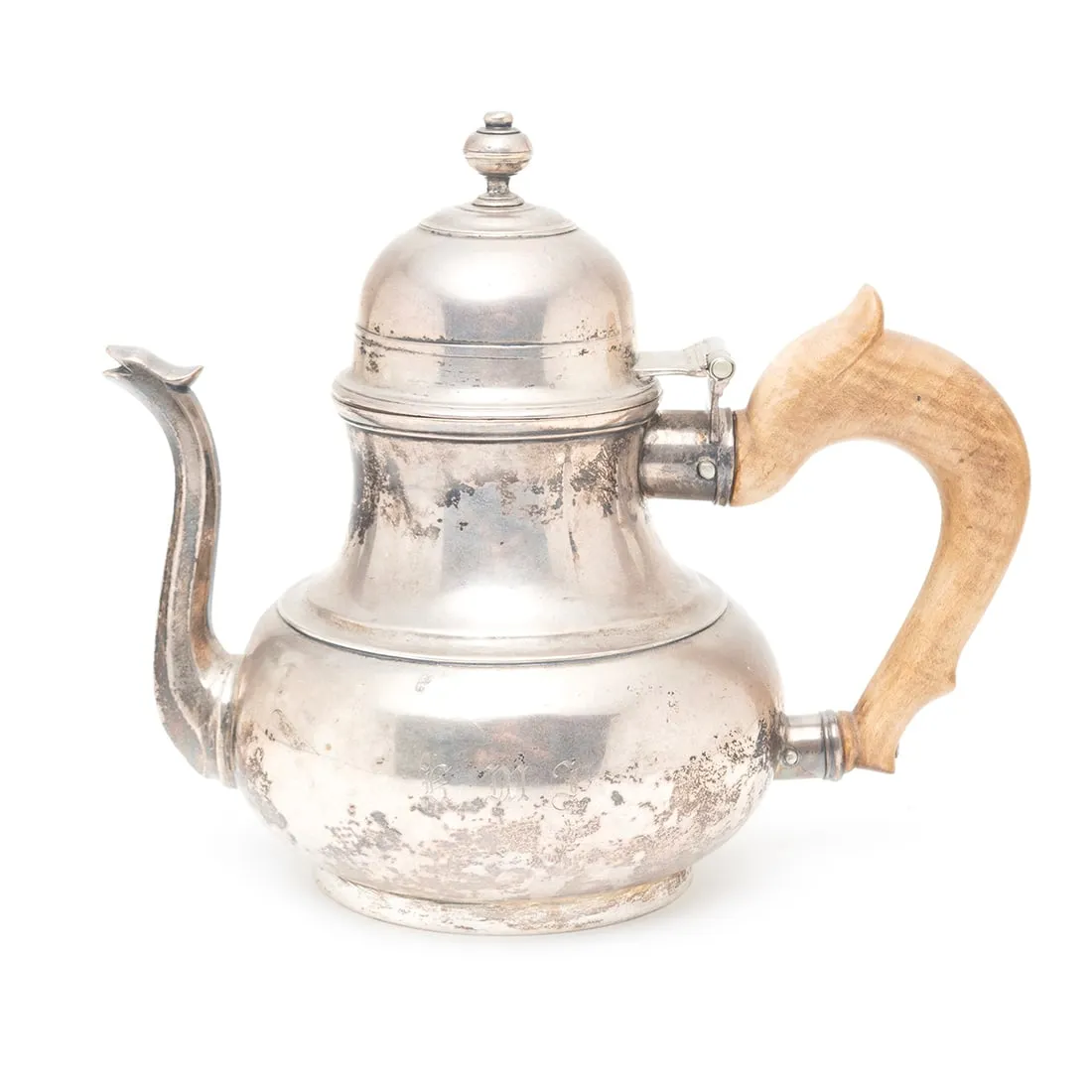 American Thauvet Besley Marked Sterling Silver Teapot