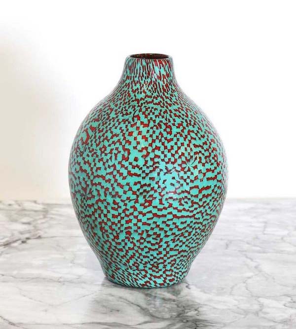 Paolo Venini Murrine a Damo glass vase, estimated at £15,000-£25,000 ($18,200-$30,400) at Sworders.