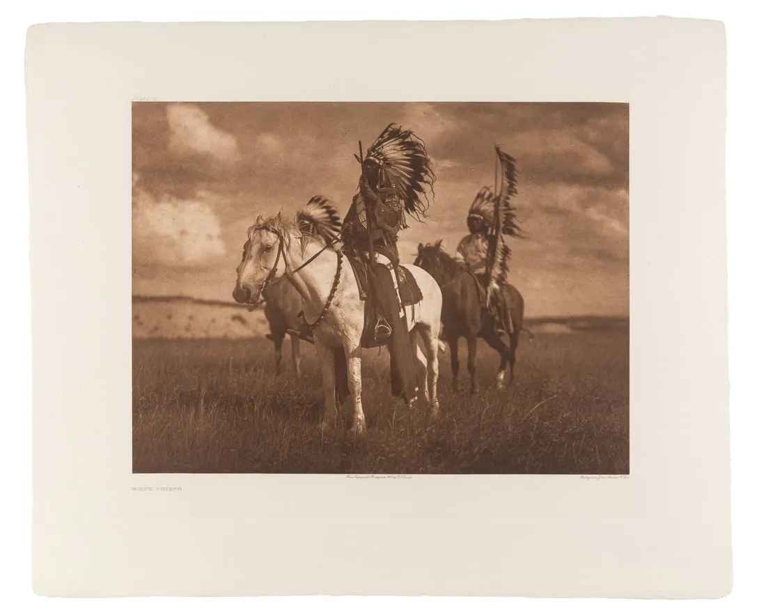 Complete copy of &#8216;The North American Indian&#8217; by Edward S. Curtis comes to Hindman Nov. 9