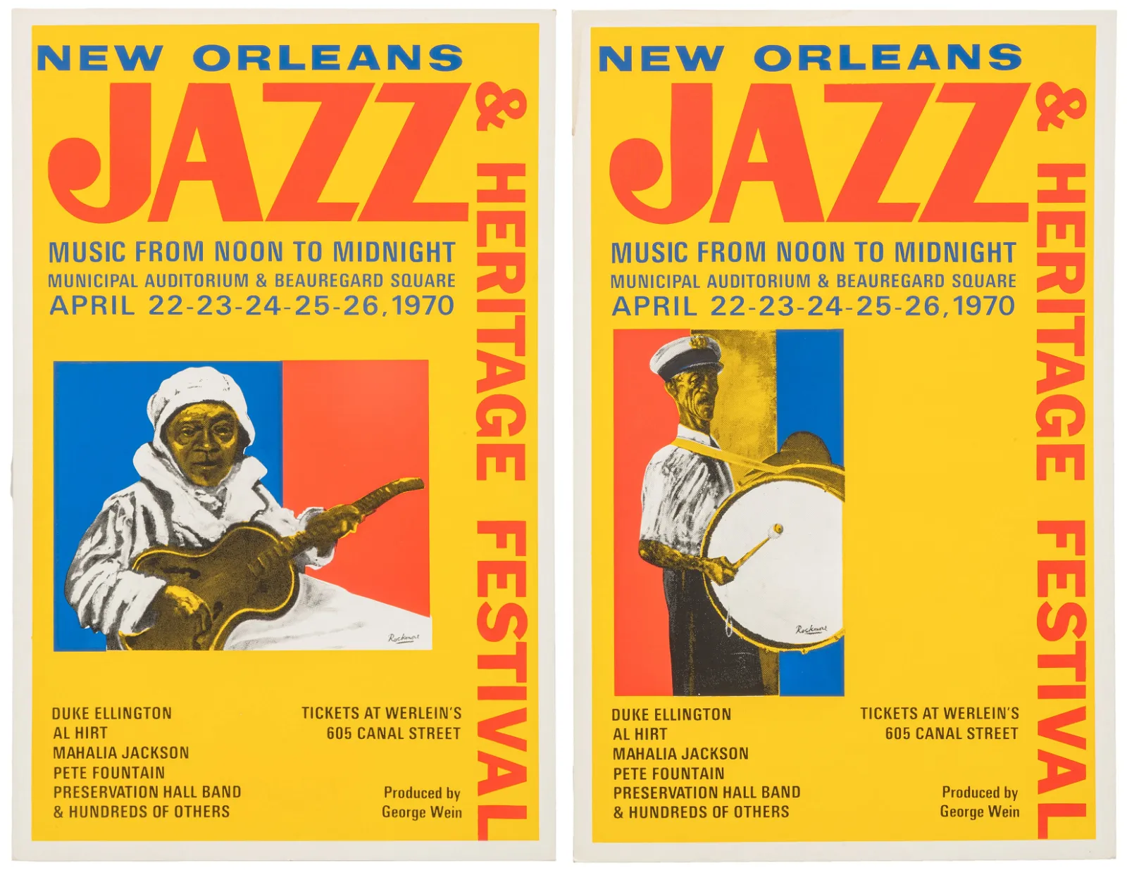 Historic New Orleans Jazz &#038; Heritage Festival posters swing into Crescent City Nov. 3