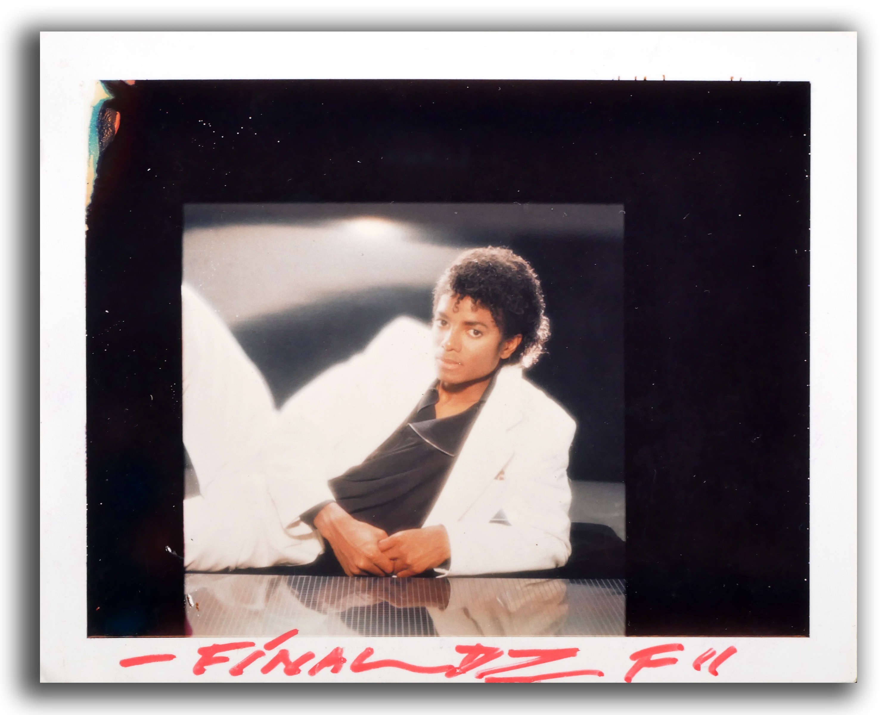 Polaroid test photo for Michael Jackson&#8217;s &#8216;Thriller&#8217; album dances to the forefront at Blackwell Dec. 9