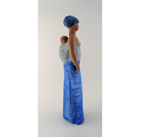 Lisa Larson, ‘Mother Carrying Child,’ estimated at $1,500-$2,000 at Jasper52.