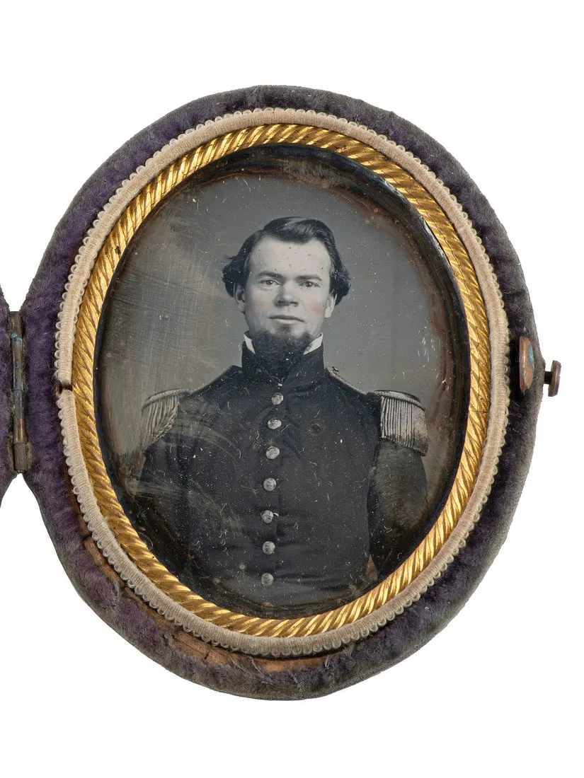 Only known daguerreotype of General James Birdseye McPherson, $4,000-$6,000 at Hindman.