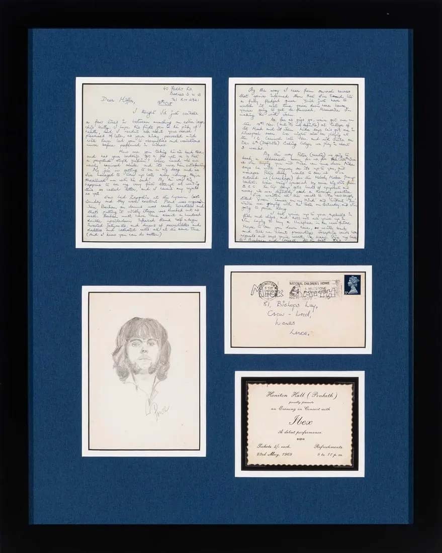 Freddie Mercury pre-Queen 1969 letter to bandmate topped $52K at Doyle
