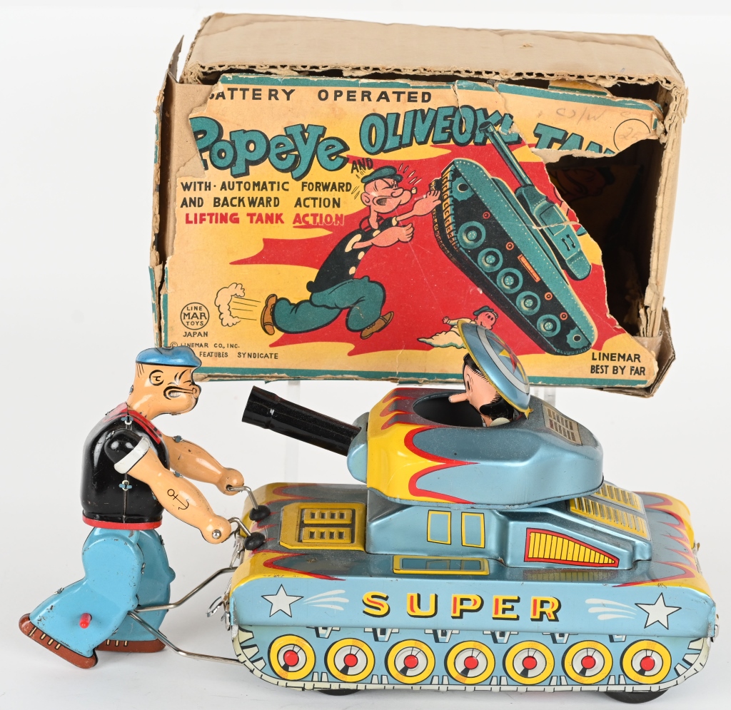 European, Japanese and American vintage toys share the stage at Milestone Jan. 13