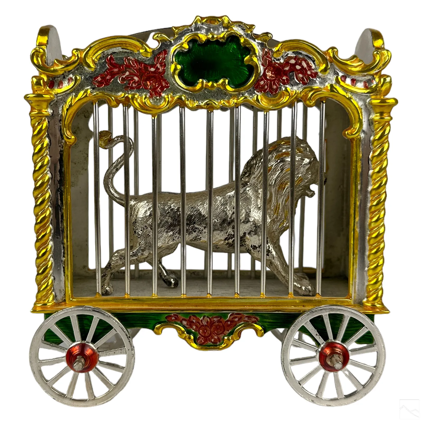 Gene Moore for Tiffany &#038; Co. Silver Circus Lion in Wagon leads our five auction highlights
