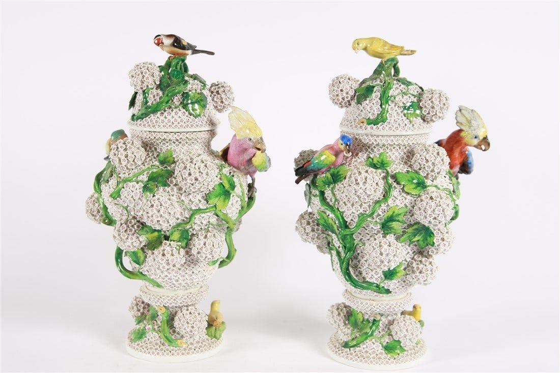 Meissen Schneeballen vases lead our five auction highlights