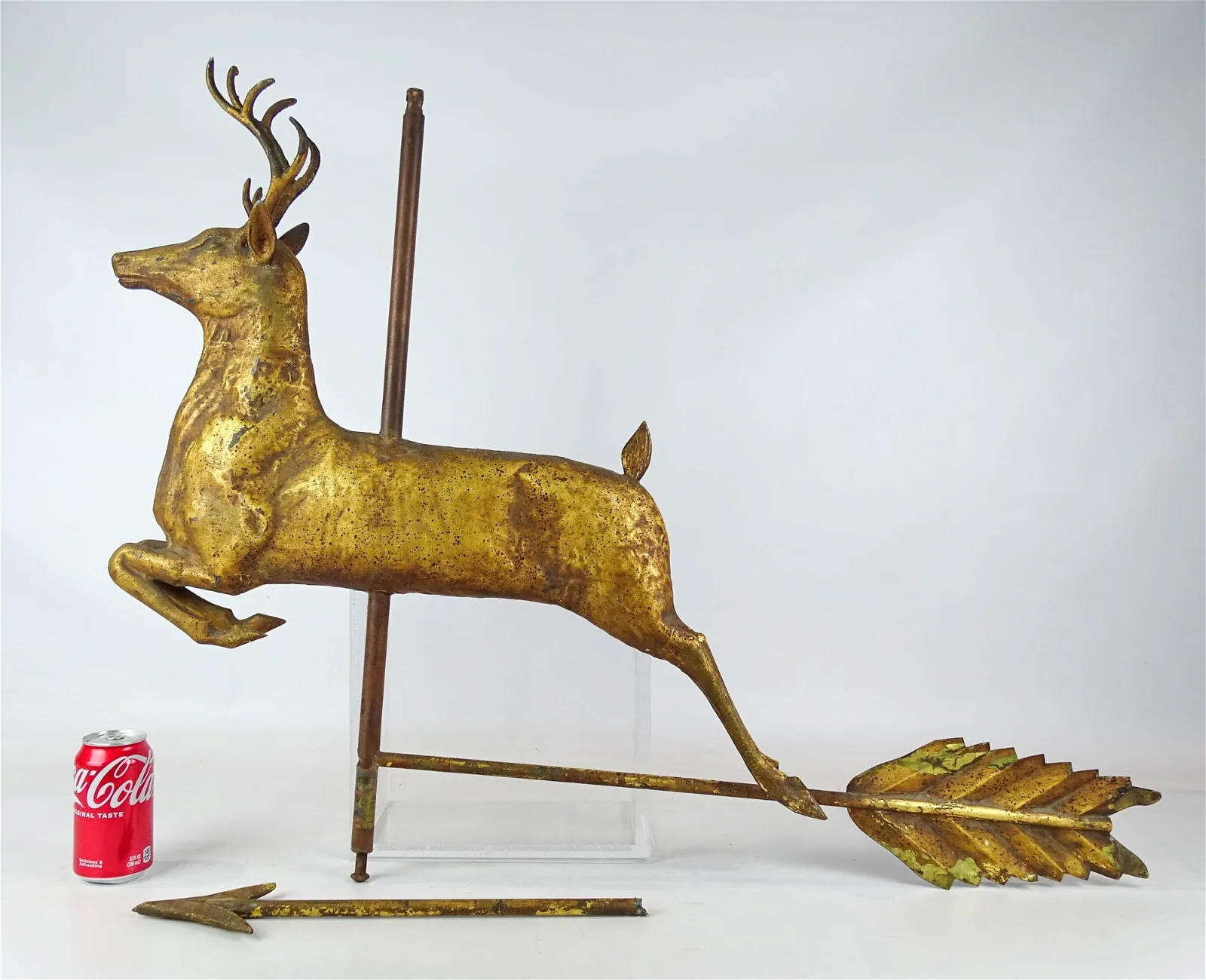 Antique weathervanes and vintage advertising triumphed at Copake