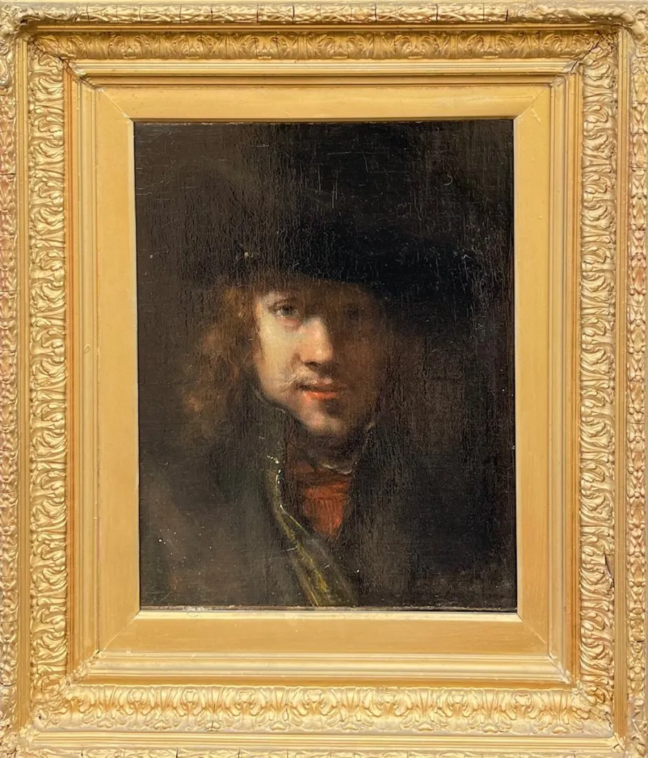 School of Rembrandt portrait, which sold for $49,000 ($62,720 with buyer’s premium) at Sarasota Estate Auction.