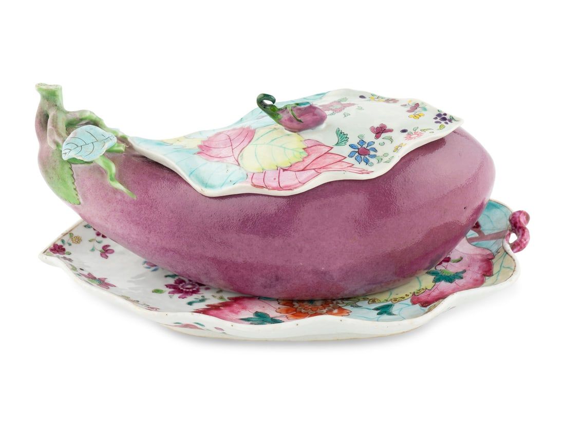 Chinese Export Eggplant-form Tureen leads our five auction highlights
