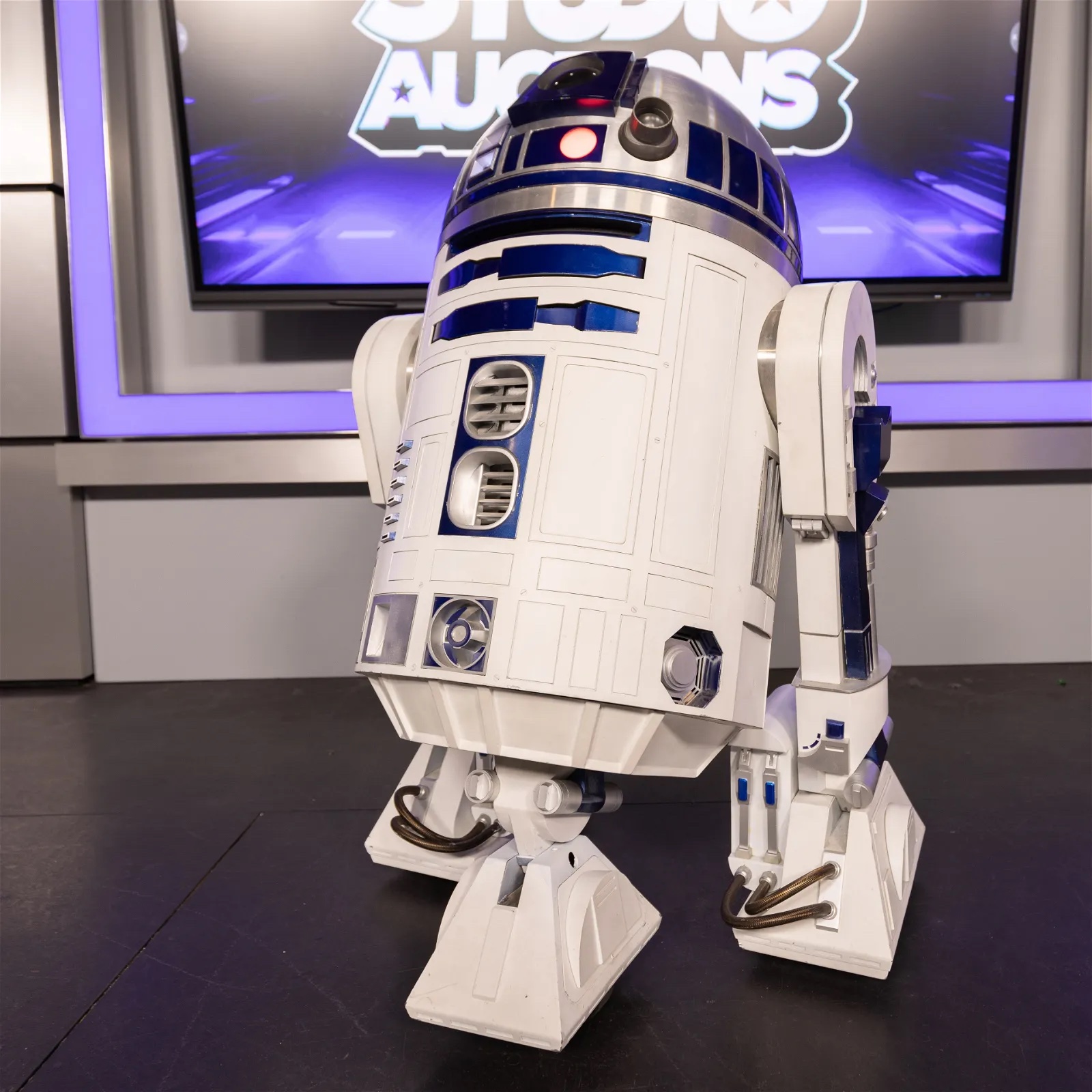 Screen-used R2D2 prop from 'Obi-Wan Kenobi,' which sold for $470,000 ($611,000 with buyer’s premium) at Studio Auctions.