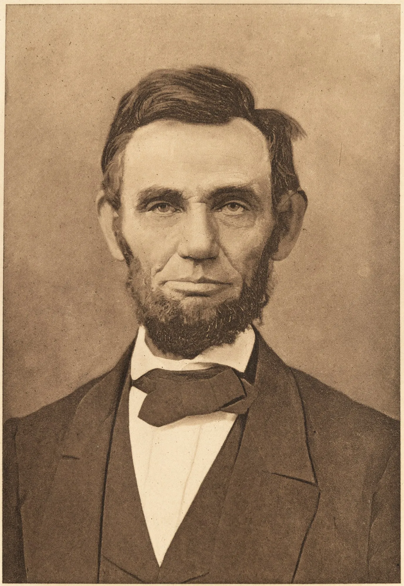 Alexander Gardner, Abraham Lincoln 'Gettysburg Portrait' from 1863, estimated at $1,000-$1,500 at PBA Galleries.