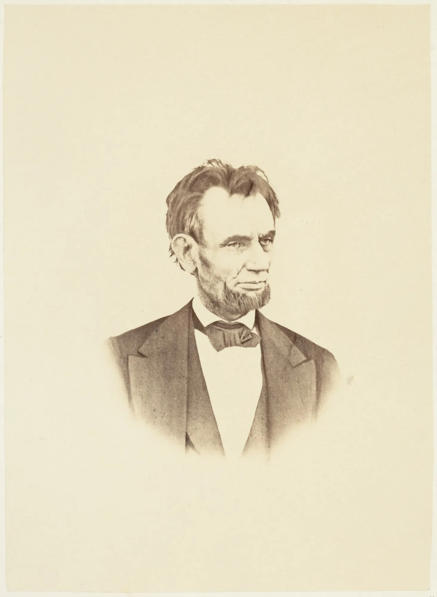 Henry F. Warren, final photograph of Abraham Lincoln, taken in March 1865 and estimated at $1,000-$1,500 at PBA Galleries.