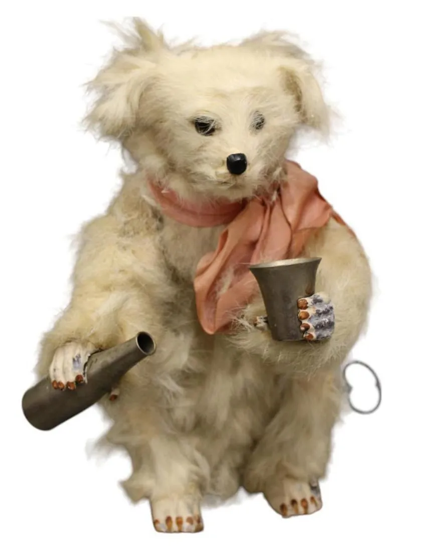 Drinking bear automaton attributed to Roullet & DeCamps, estimated at $800-$1,500 at Weiss.