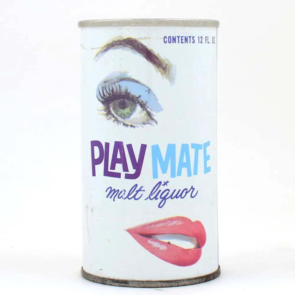 Play Mate Malt Liquor zip-top can, estimated at $250-$250,000 at Morean Auctions.