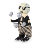 1950s Schoco tin and plastic Mister Atom juggler, estimated at CA$500-CA$700 ($370-$515) at Miller & Miller.