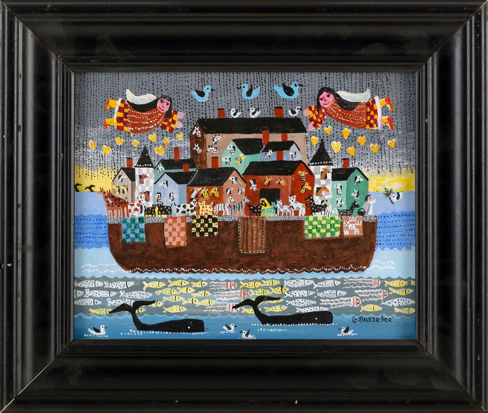 Rosebee (Cecelia Surdut), 'Noah’s Ark,' estimated at $700-$1,000 at Eldred's.
