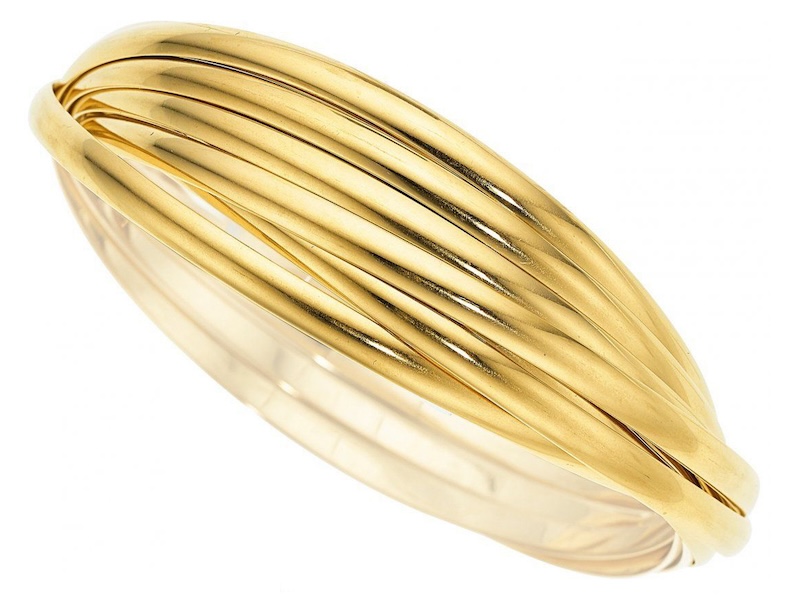 This Calife gold bangle bracelet by Paloma Picasso for Tiffany & Co. secured $6,000 plus the buyer’s premium in October 2020. Image courtesy of Heritage Auctions and LiveAuctioneers.