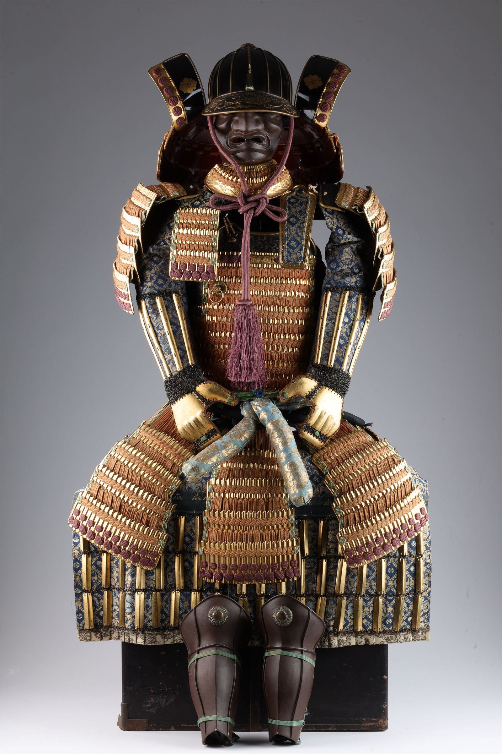 Edo period Tango no Sekku suit of armor for a child, estimated at CA$500-CA$15,000 at Kavanagh Auctions.