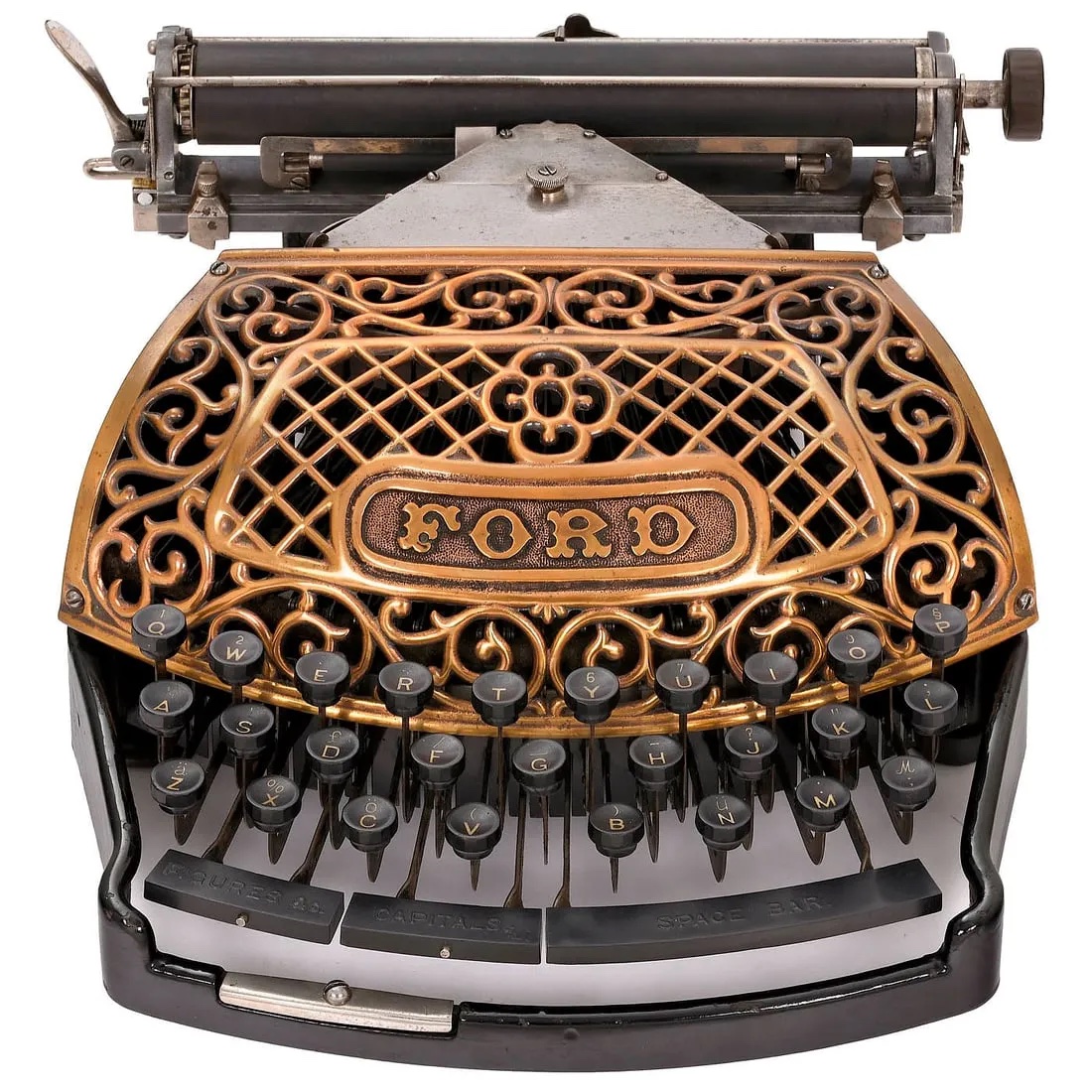 Ford Typewriter dating to 1895, estimated at €16,000-€22,000 ($17,385-$23,905) at Breker.
