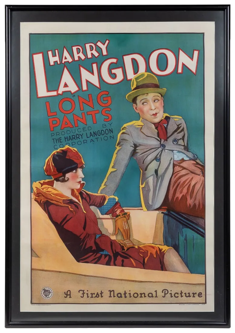 Harry Langdon one-sheet for 'Long Pants,' estimated at $1,200-$1,800 at Potter & Potter.