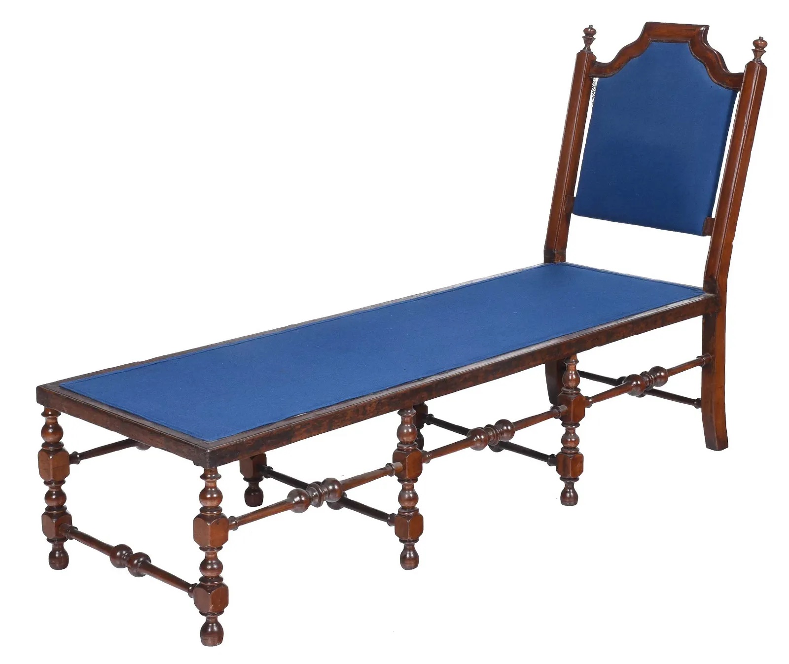 William and Mary maple daybed, estimated at $800-$1,200 at Brunk.
