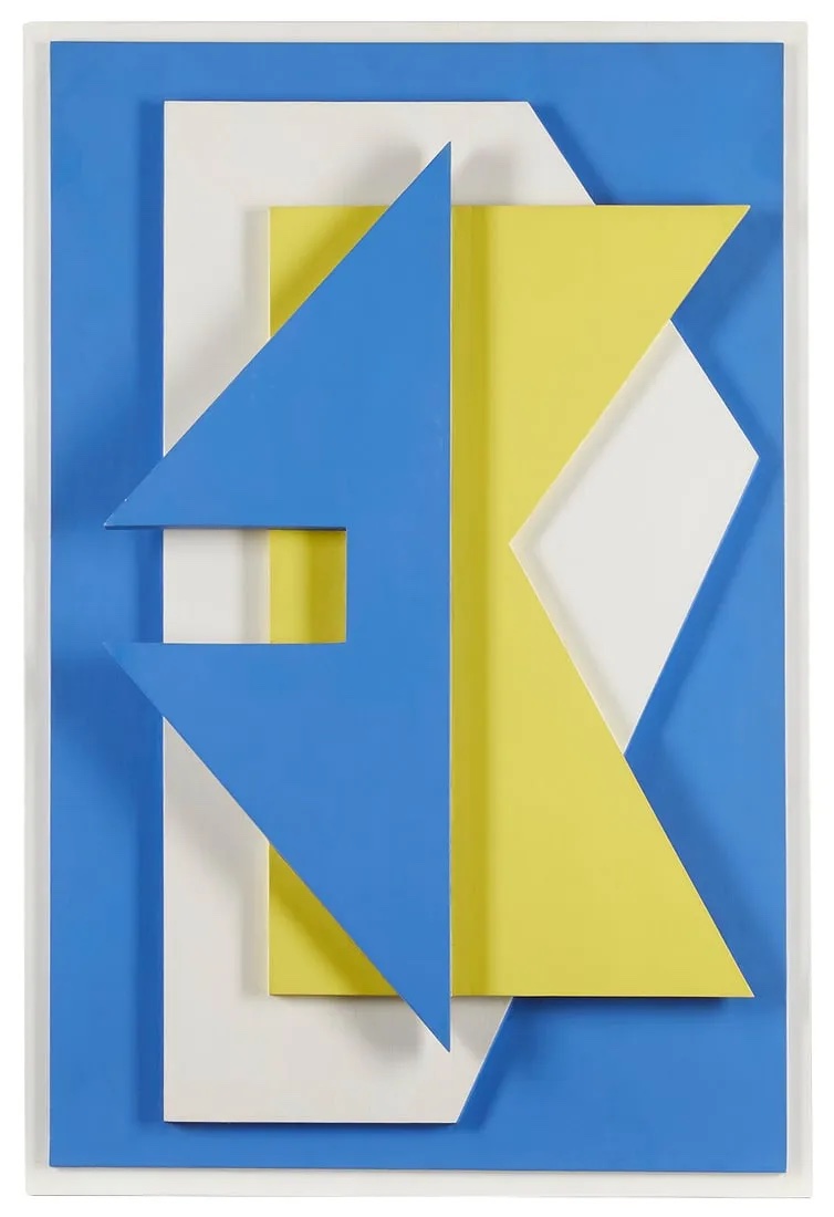 Charles Biederman, 'Structurist Relief, NY #7,' estimated at $30,000-$50,000 at Revere.