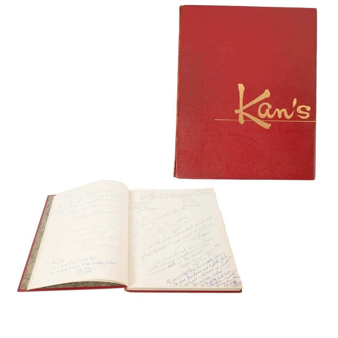 Kan's Restaurant autograph book, $16,000 ($20,800 with buyer's premium) at Michaan's.