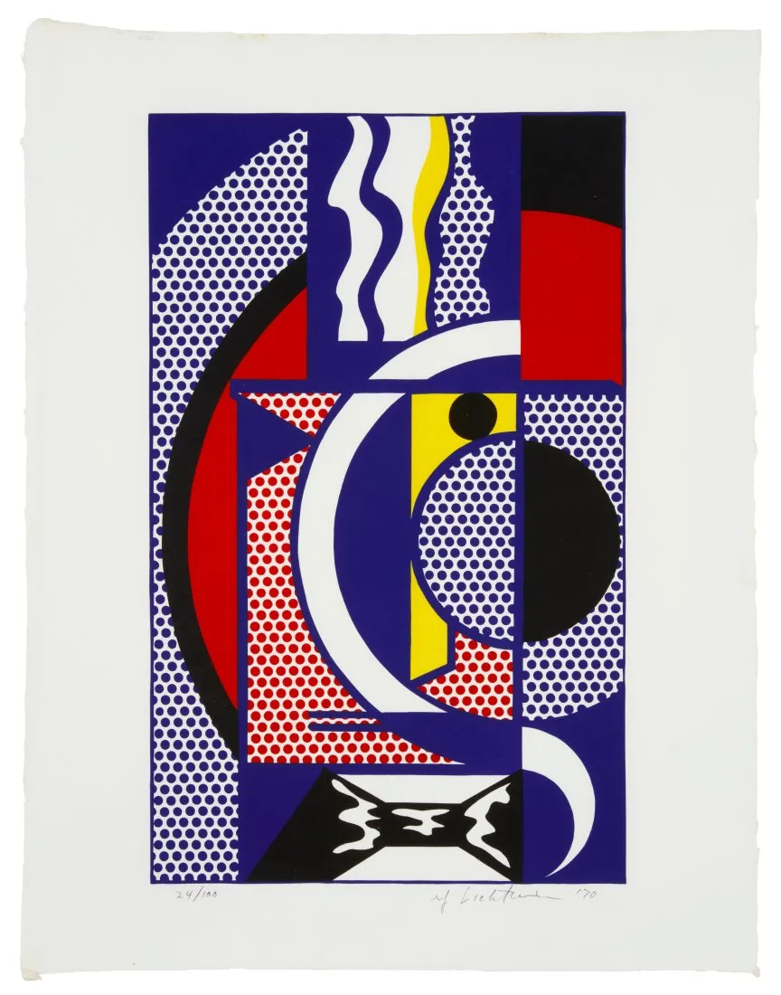Roy Lichtenstein, 'Modern Head #1', estimated at $15,000-$20,000 at Moran.