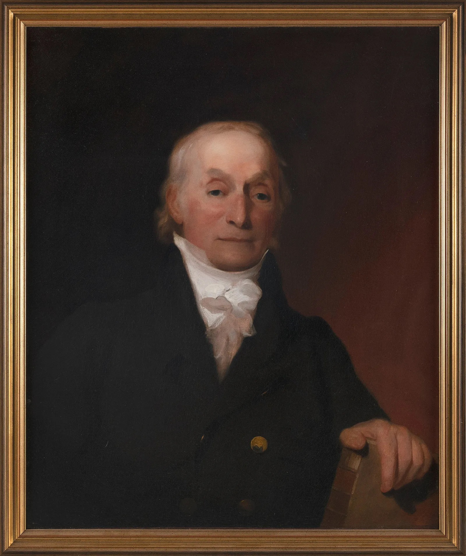 Thomas Sully, portrait of West Point professor Jared Mansfield, estimated at $15,000-$25,000 at Eldred's.
