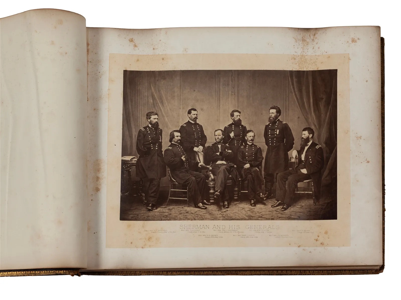 General W. T. Sherman's copy of Barnard's 'Photographic Views of Sherman's Campaign,' estimated at $60,000-$80,000 at Fleischer's.