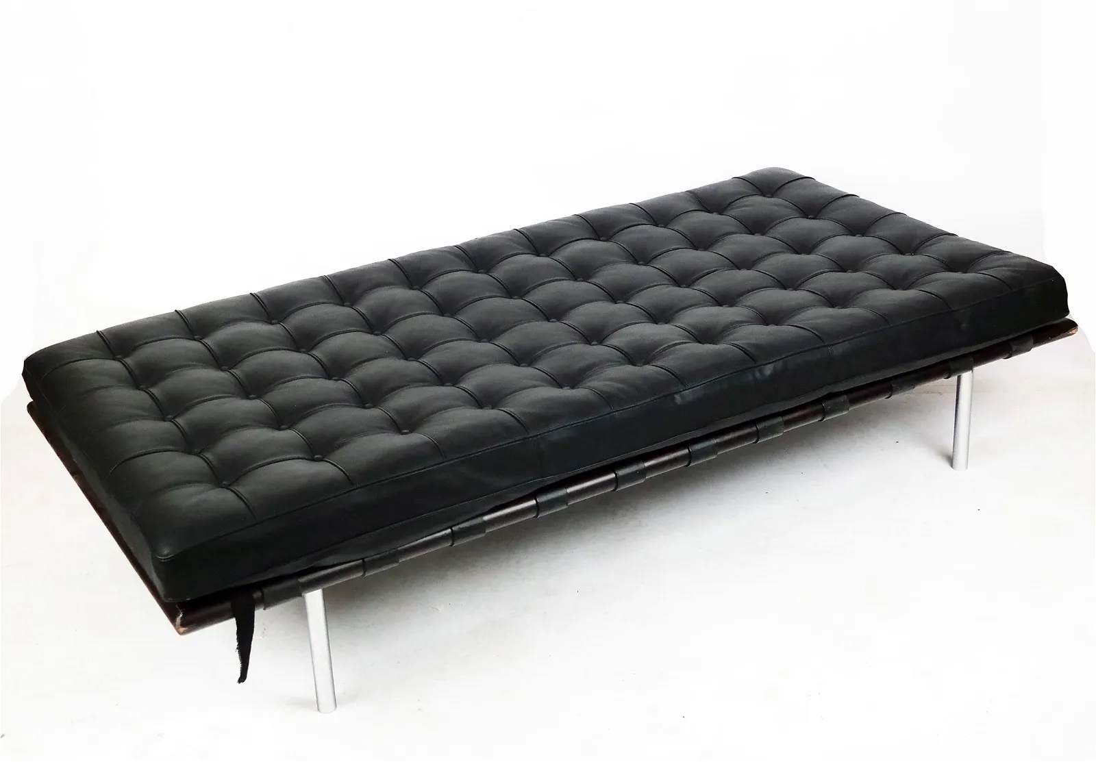 Ludwig Mies van der Rohe for Knoll Barcelona daybed, estimated at $1,000-$1,500 at Roland NY.
