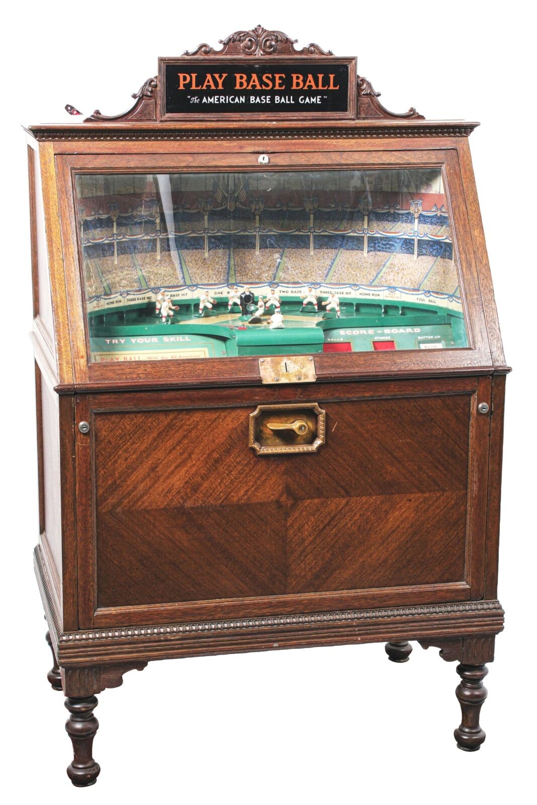 An Amusement Machine Co. 1927 World Series coin-op game, estimated at $40,000-$70,000 at Morphy.