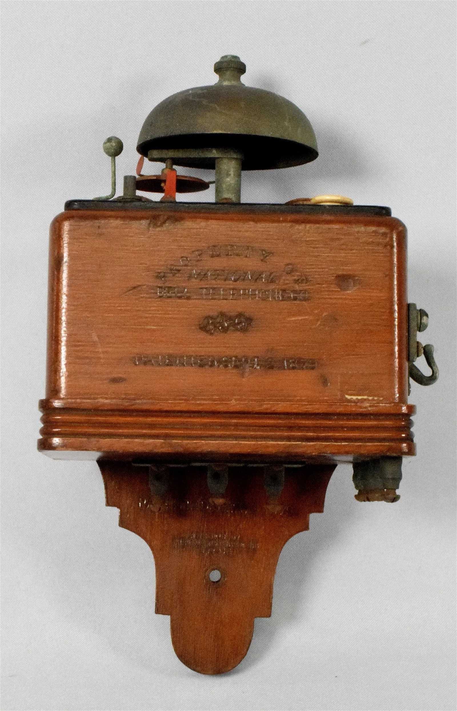 Charles Williams Bell Telephone, which sold for $35,000 ($44,450 with buyer’s premium) at White's Auctions.