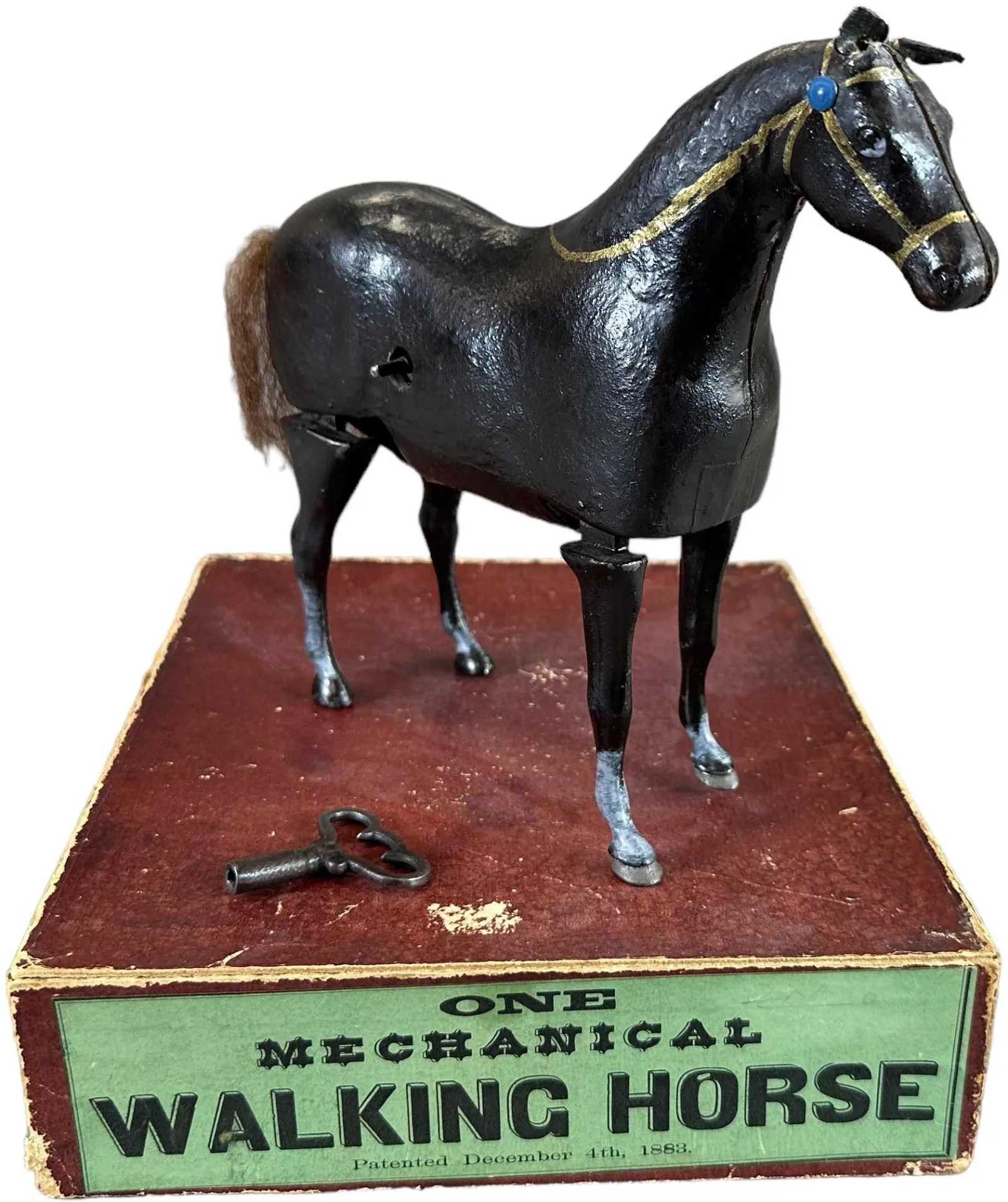 Ives Mechanical Walking Horse, estimated at $6,000-$9,000 at Bertoia.