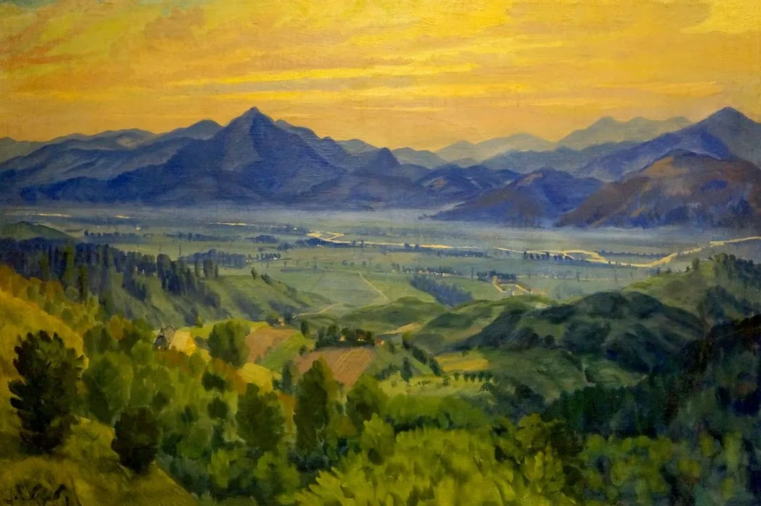 Manailo Fedor Fedorovich, 'Sunset landscape,' estimated at $56,000-$80,000 at Jasper52.