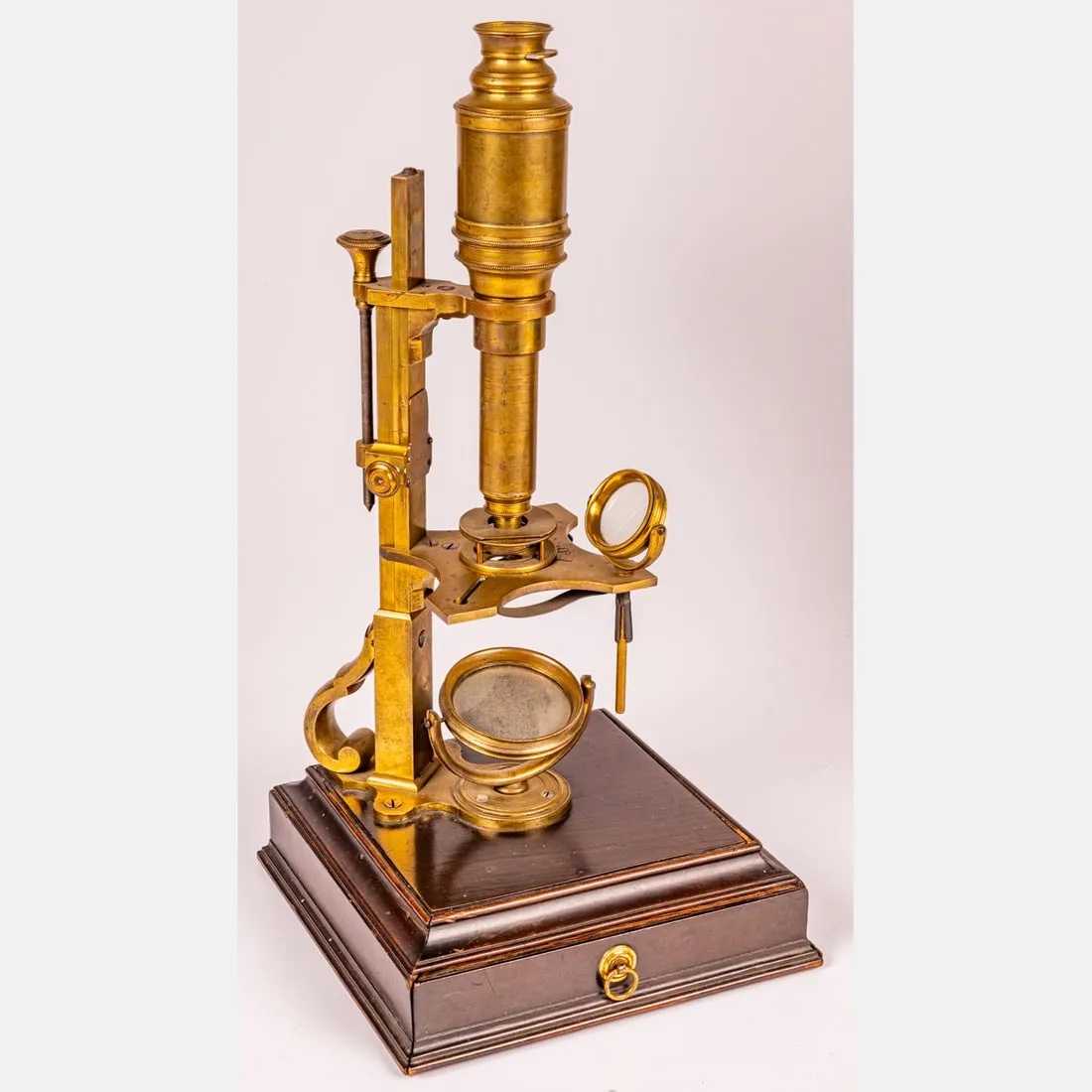John Cuff Compound Microscope, estimated at $3,000-$5,000 at Gray's.