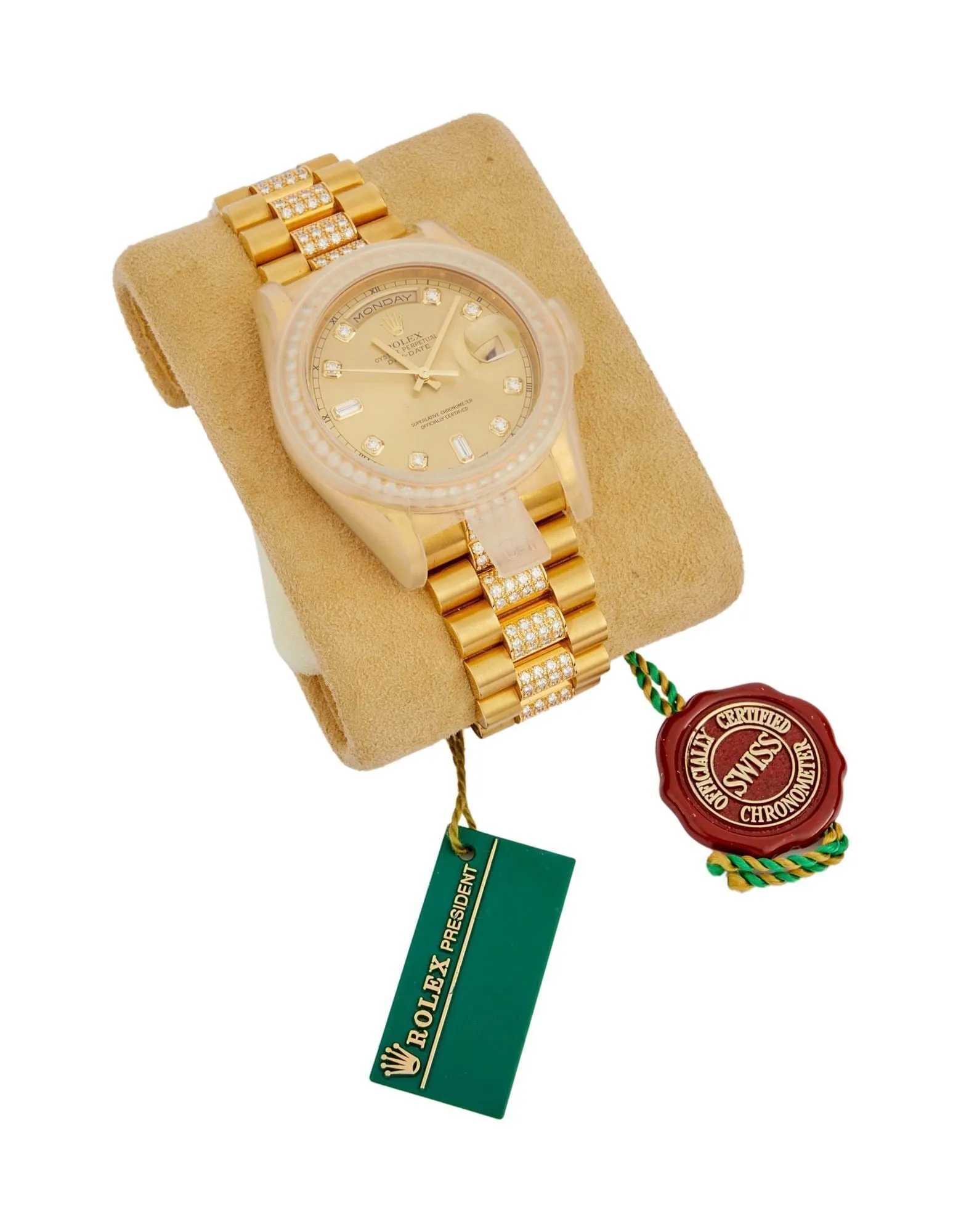 Tony Bennett's personal Rolex Day and Date watch, estimated at $25,000-$35,000 at Julien's.