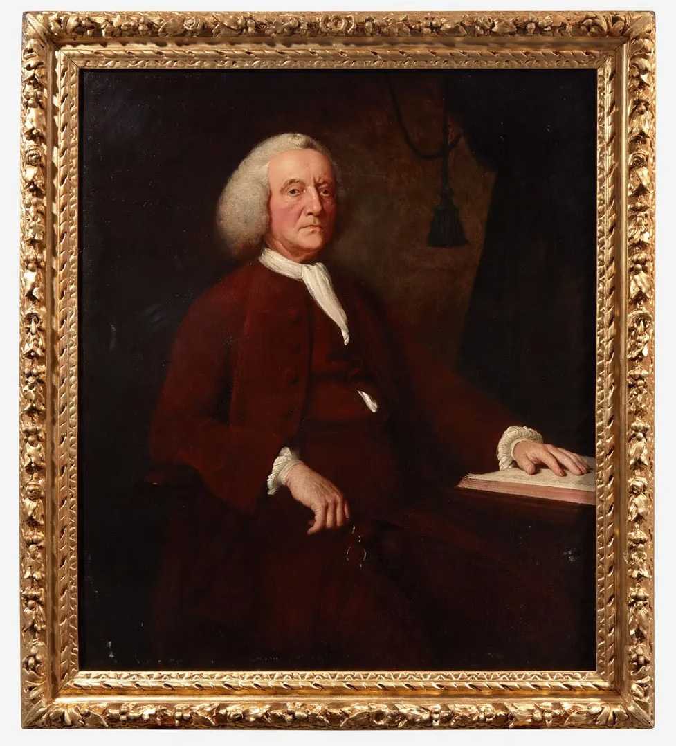 An unrecorded portrait of Benjamin Franklin (1706-90) attributed to Mason Chamberlin, estimated at $50,000-$80,000 at Freeman’s Hindman.