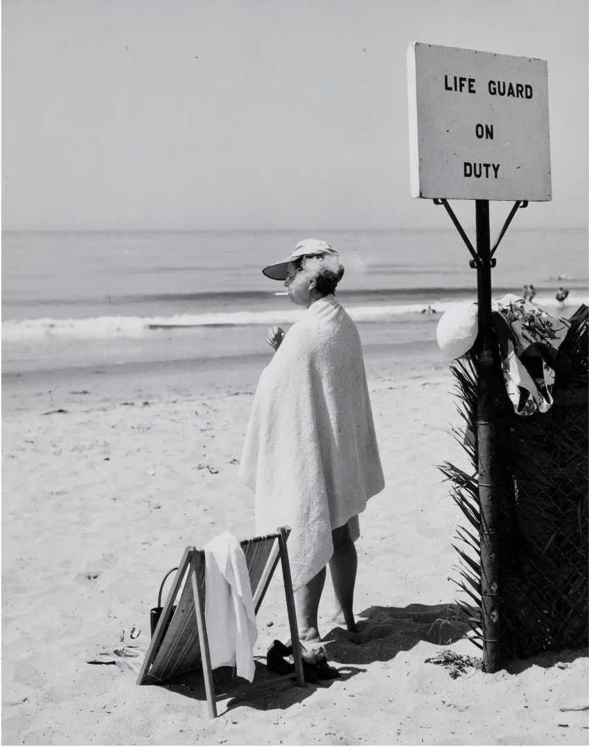 Vivian Maier, 'Life Guard On Duty,' circa 1950s Gelatin silver print from the Ron Slattery Collection at Heritage Auctions.