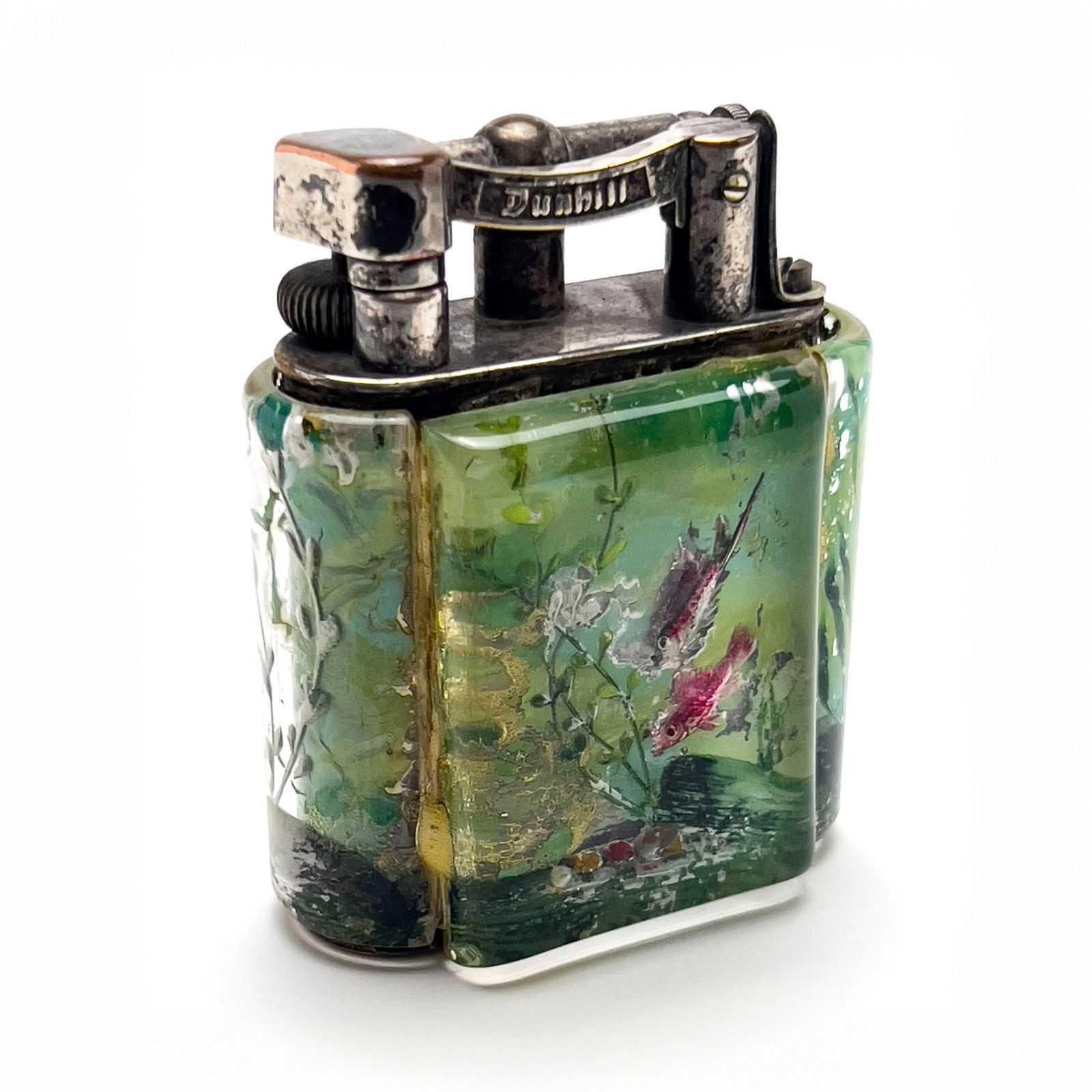 Alfred Dunhill 'Aquarium' Lighter, estimated at $1,500-$2,000 at Capsule Auctions.