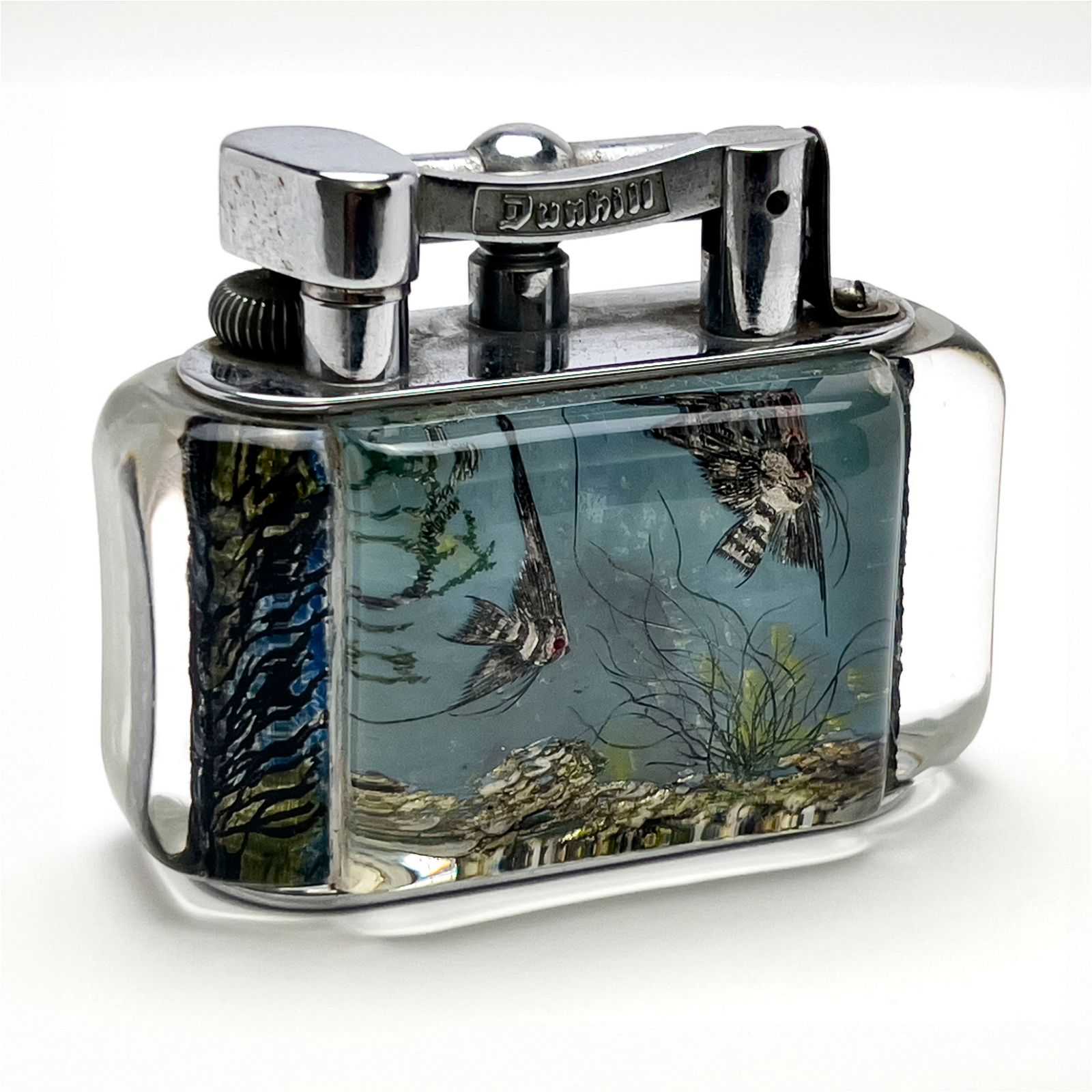 Alfred Dunhill 'Aquarium' Lighter, estimated at $2,000-$3,000 at Capsule Auctions.