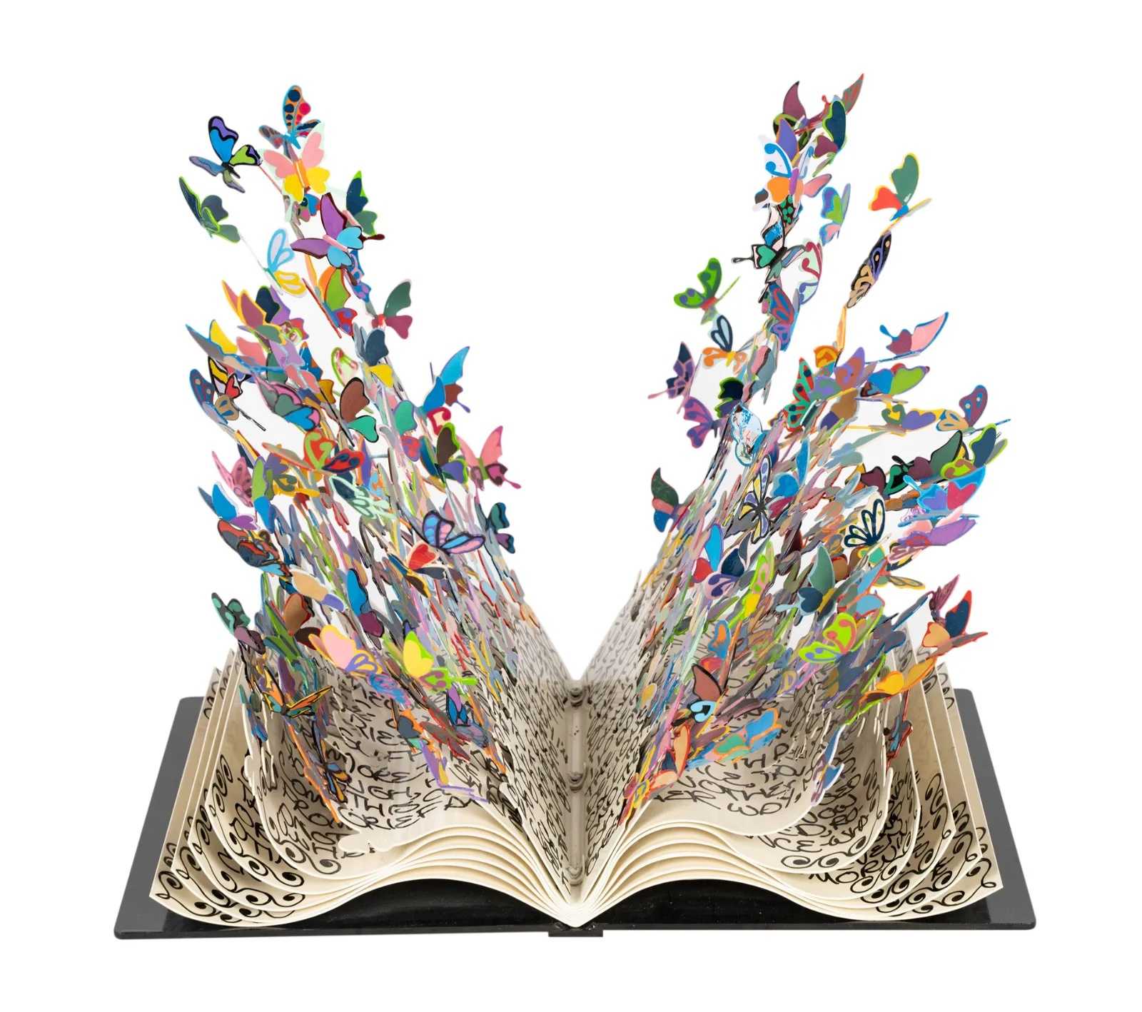 David Kracov’s ‘Book of Life” sculpture, which sold for $24,320 with buyer’s premium at Abell Auction on April 4.