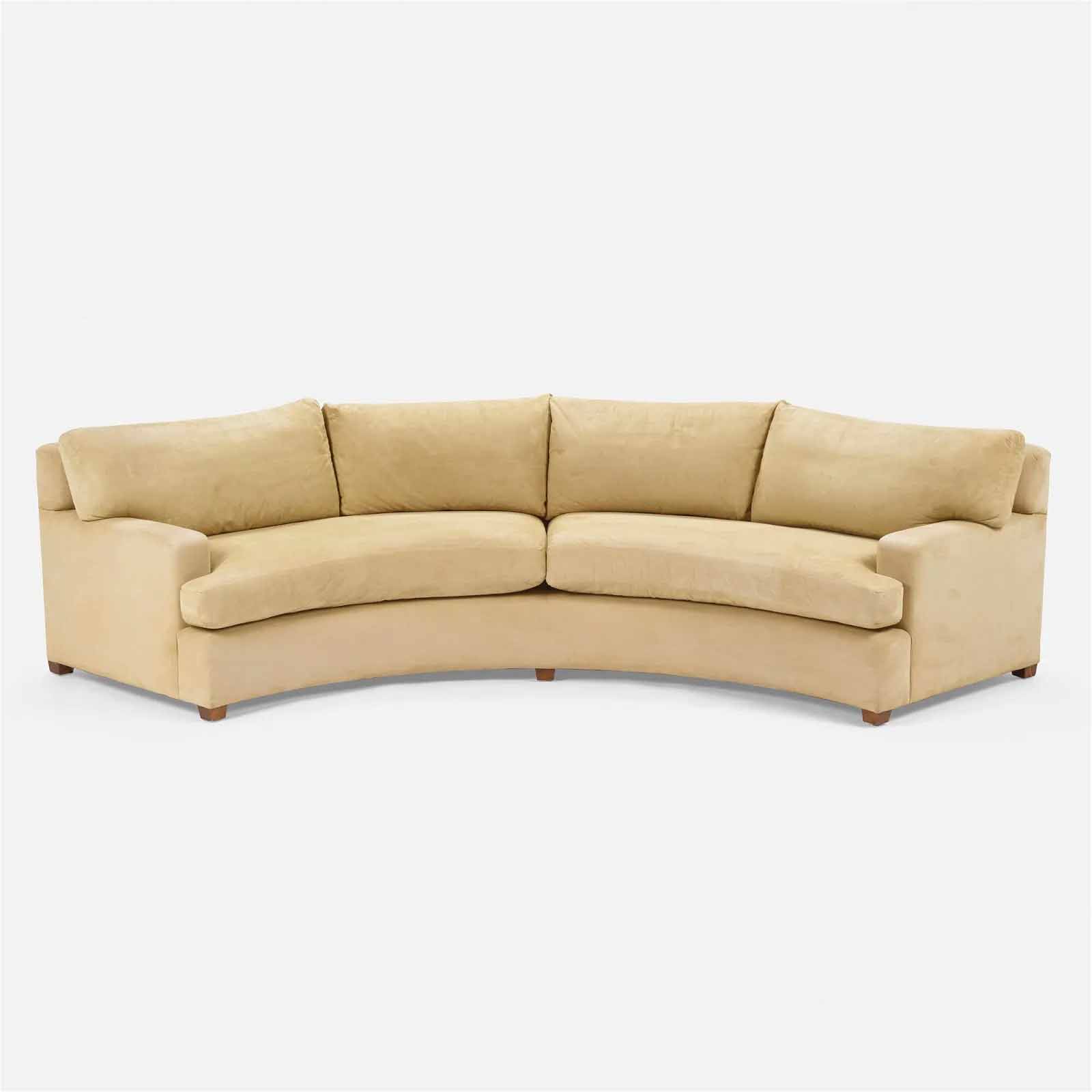 William 'Billy' Haines curved sofa, which sold for $30,000 ($39,300 with buyer's premium) at LAMA.